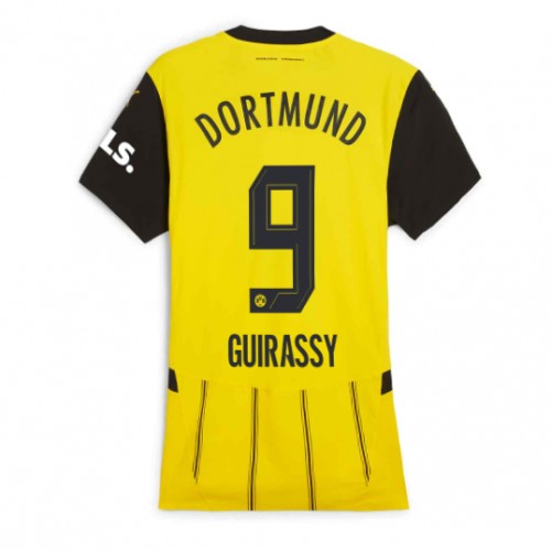 Fotbalové Dres Borussia Dortmund Serhou Guirassy #9 Dámské Domácí 2024-25 Krátký Rukáv